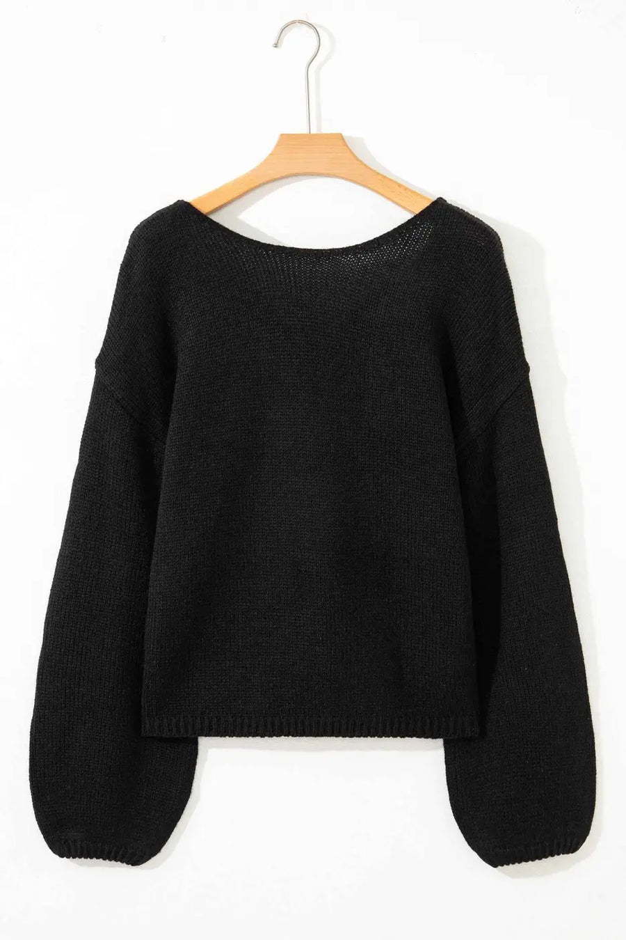 Women’s festive bow‑back backless jumper | fashionfitz