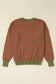 Stripe Hug Loose Fit Sweater