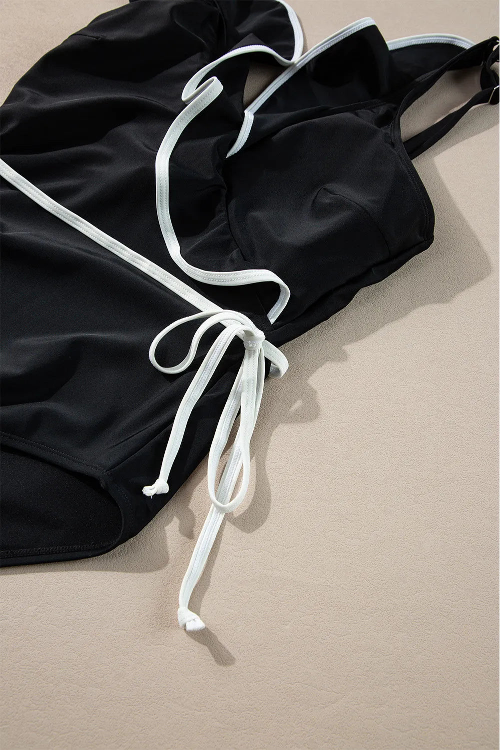Ruffled One Piece Swimsuit - Fashionfitz