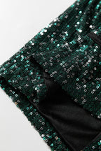Evergreen Glitter Sequin Blazer