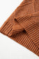 Cable Knit Jumper Dress - Drop Shoulder Loose Fit