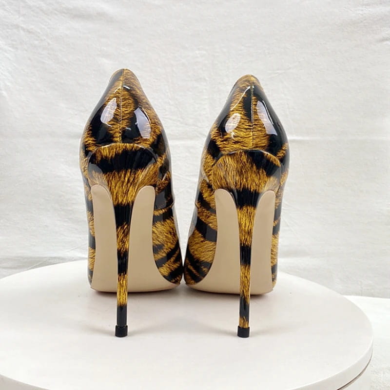 Leopard Pattern Women’s High Heel Shoes