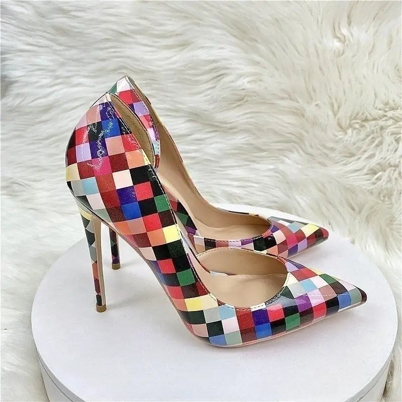 Pixel High Heels Stiletto Shoes