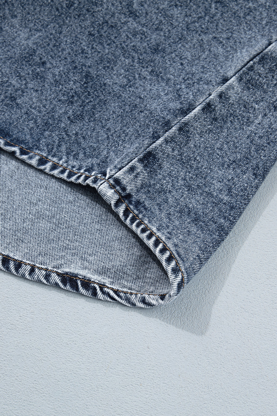 Denim Button Front Pocket Sleeveless Cowboy Vest Women UK