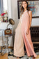 Oversized Sleeveless Wide Leg Jumpsuit - Orange Stripe - Fashionfitz