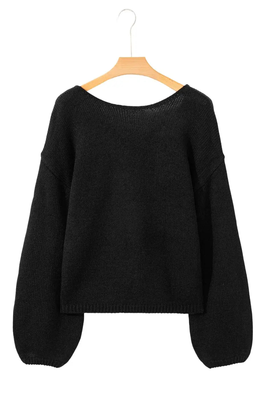 Women’s festive bow‑back backless jumper | fashionfitz