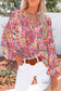 Yellow Floral Print Top