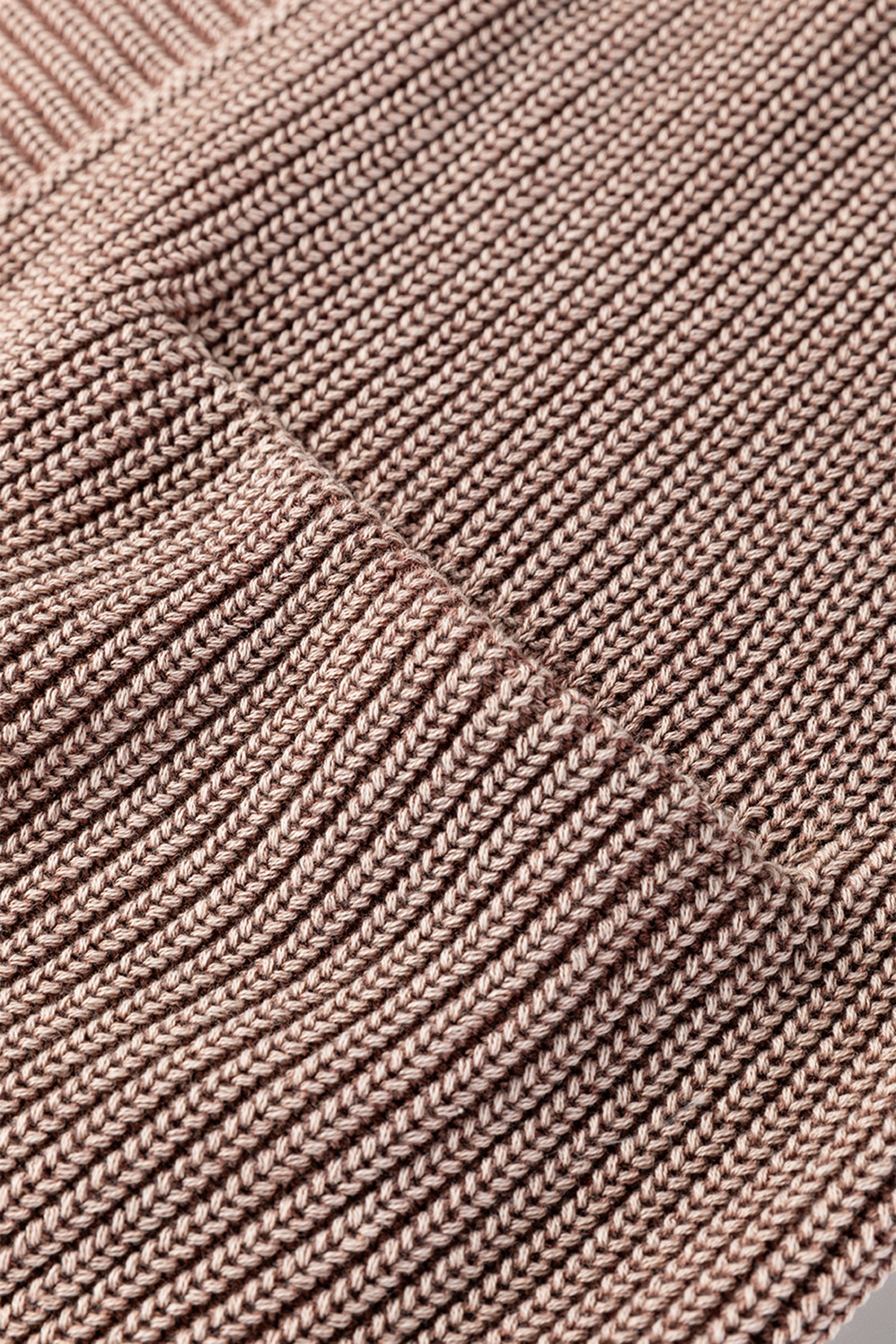 Stonewash Patchwork Knit Open Cardigan