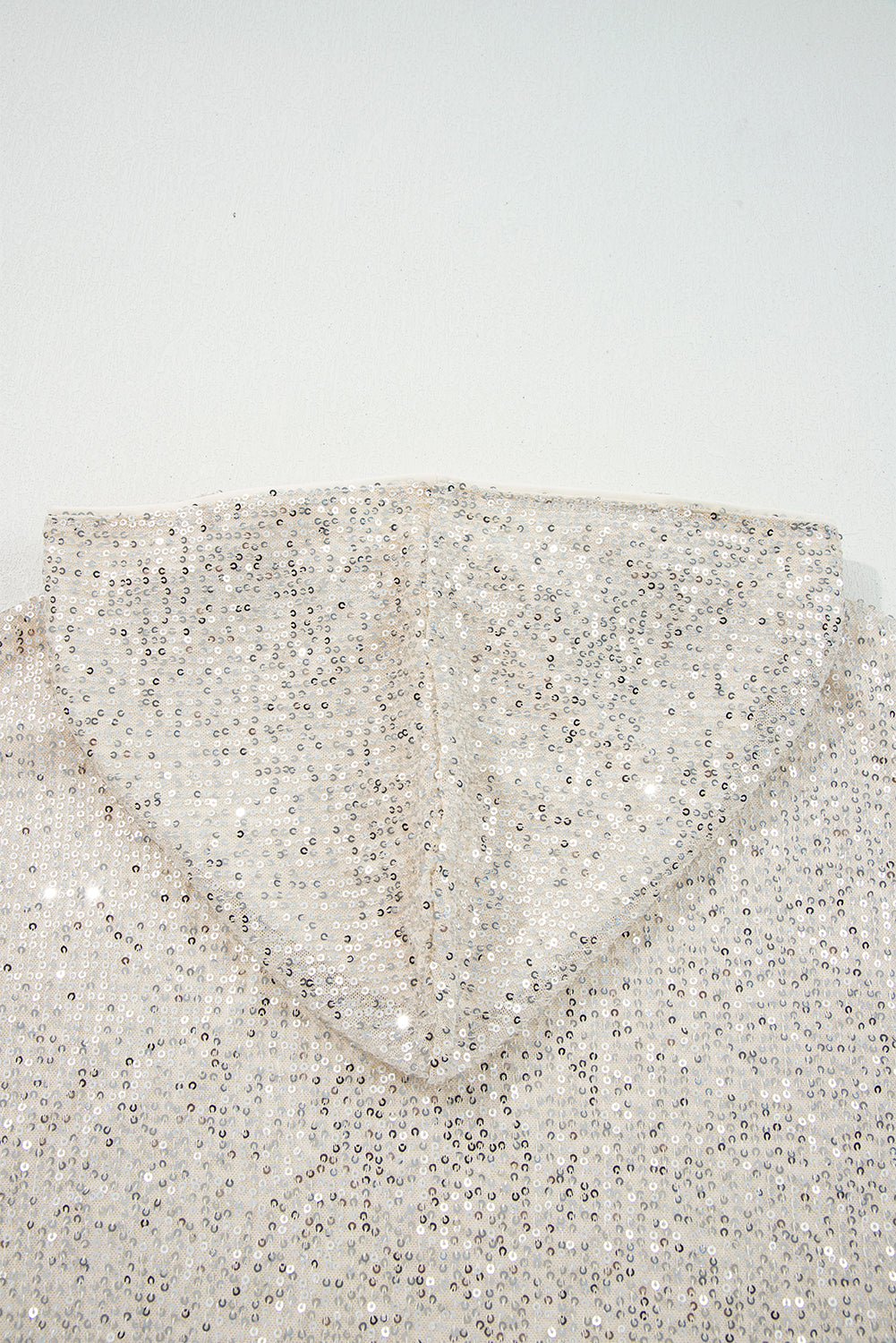 Apricot Sequin Hooded Top - Night Out