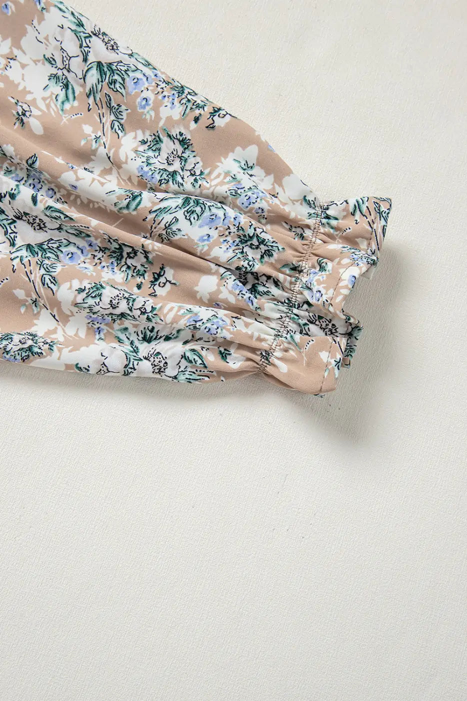 Maple grove floral maxi dress smocked puff sleeve | boho style