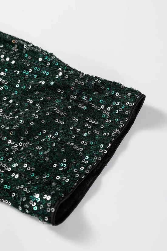 Women’s evergreen glitter sequin blazer | fashionfitz