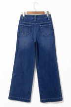 Nautical Breeze Wide-Cut Jeans