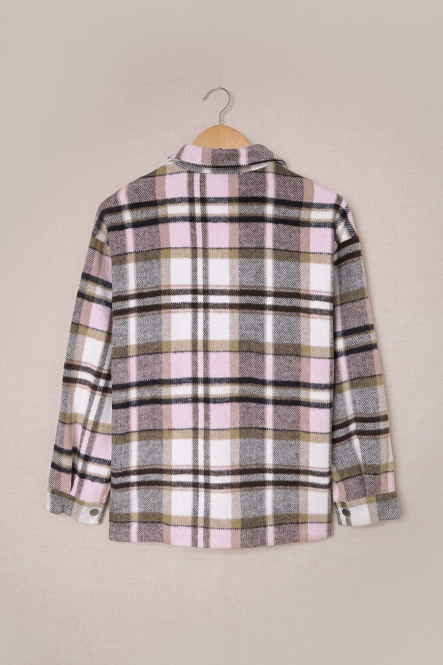 Oversized Plaid Shacket Women UK