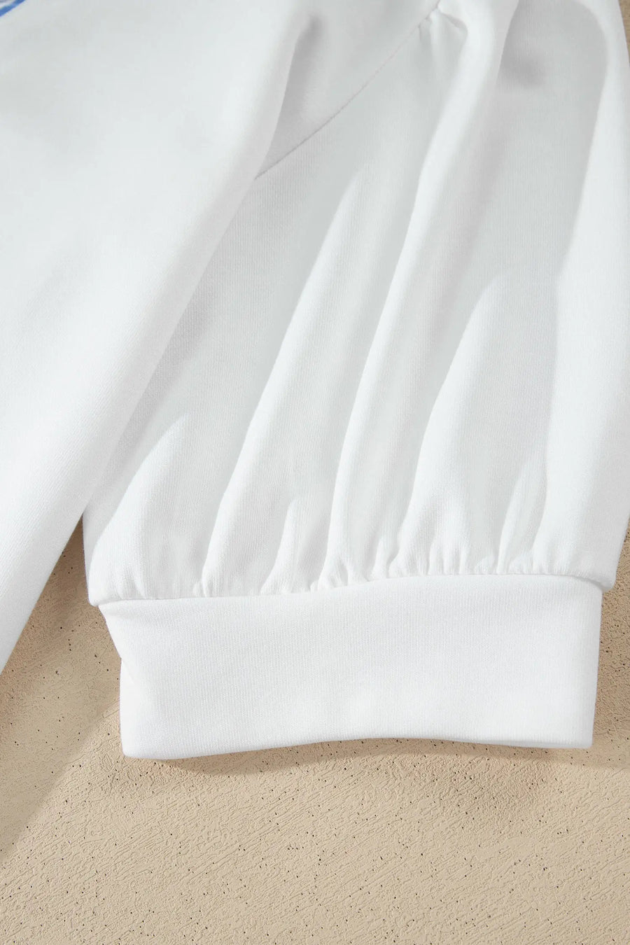 Striped frilled collar puff sleeve button front cotton blouse blouses