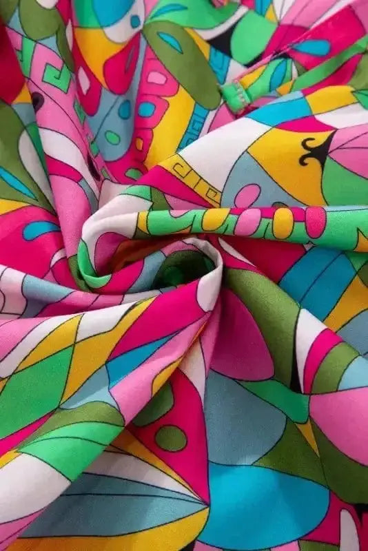 Mini Dresses Abstract Elegance Mini Dress