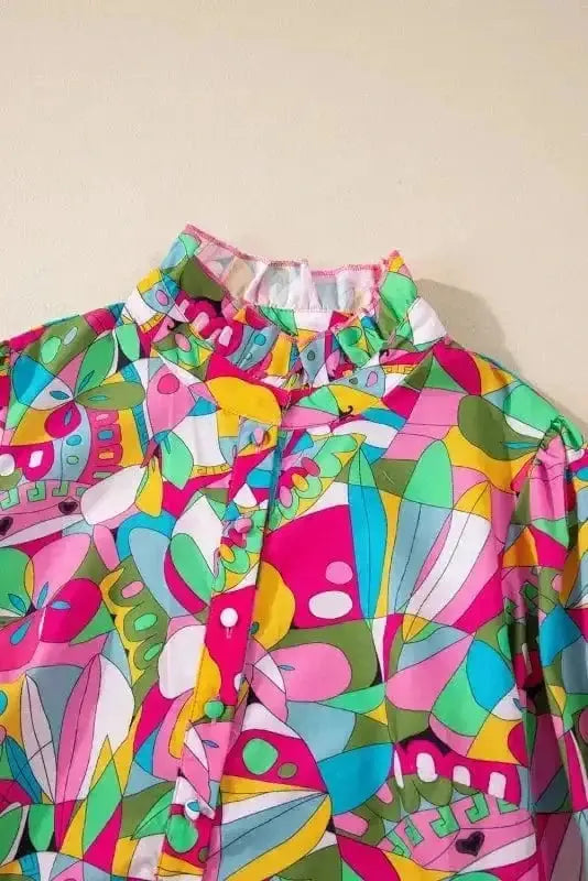 Mini Dresses Abstract Elegance Mini Dress