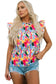 Abstract flutter tank top - tops