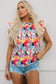 Abstract flutter tank top - tops