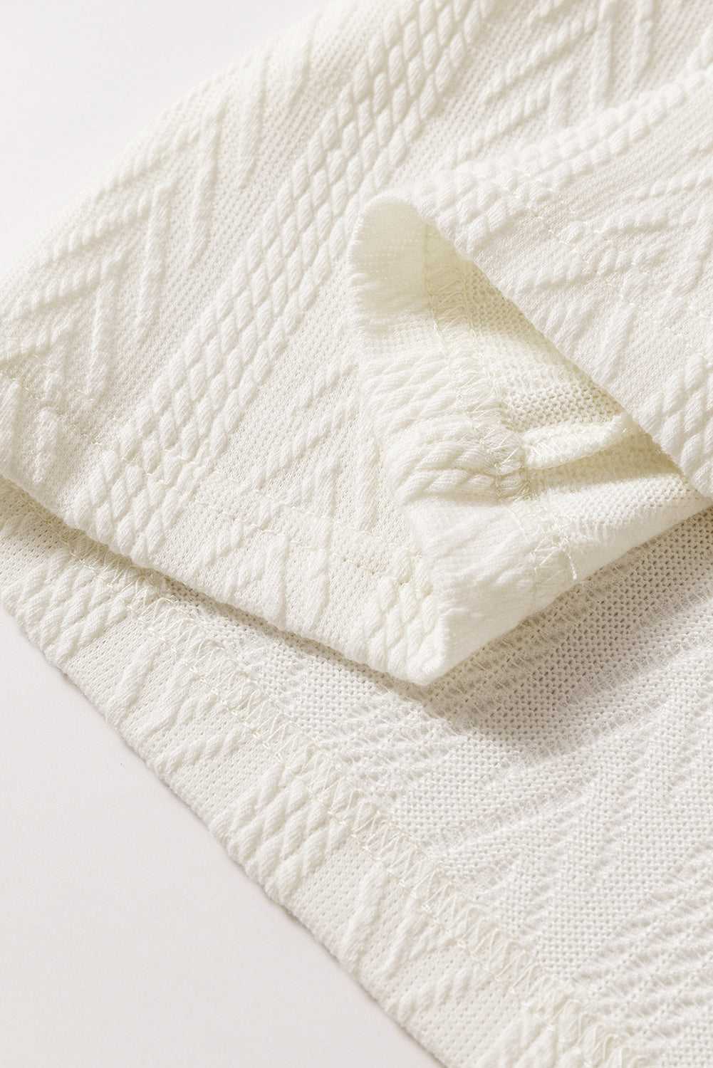 Patchwork Petals Knit Blouse