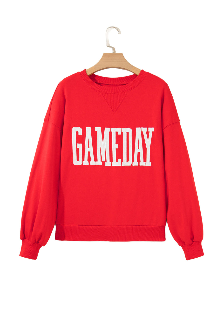 GAMEDAY Embroidered Patch Sweatshirt