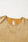 Gold Metal Tank Top