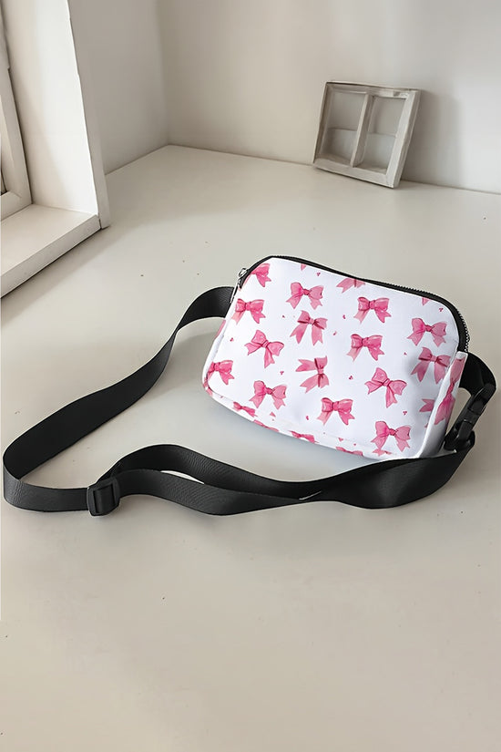 Valentine's Day Print Canvas Crossbody Bag Women UK