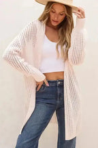 Airy Chic Crochet Cardigan - Fashionfitz