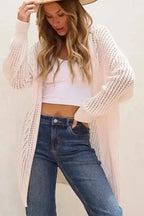 Airy Chic Crochet Cardigan - Fashionfitz