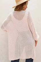 Airy Chic Crochet Cardigan - Fashionfitz