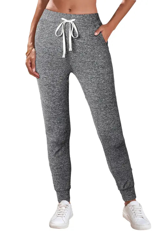 Aisha drawstring waist joggers - bottoms/pants & culotte