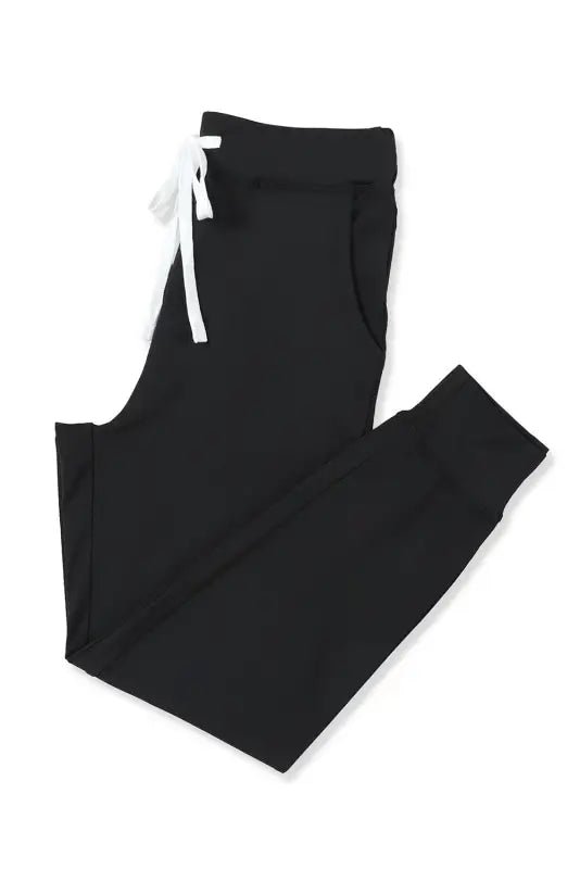 Aisha drawstring waist joggers - bottoms/pants & culotte