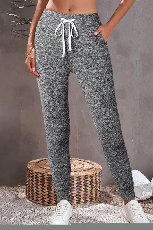 Aisha drawstring waist joggers - bottoms/pants & culotte