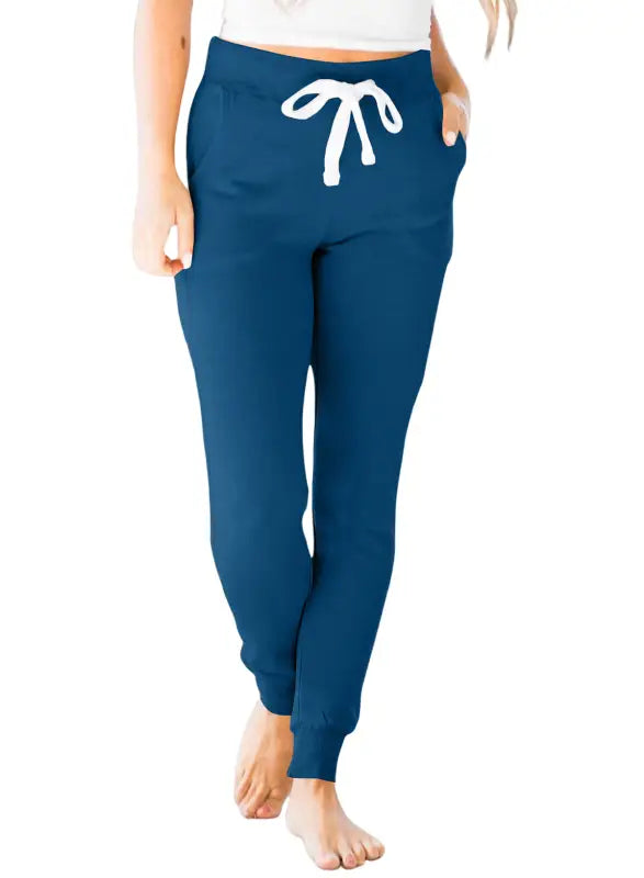 Aisha drawstring waist joggers - bottoms/pants & culotte