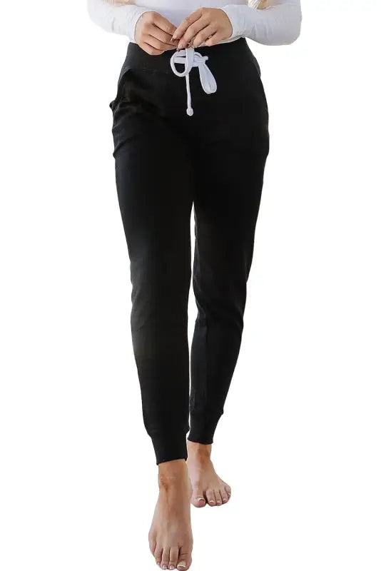 Aisha drawstring waist joggers - bottoms/pants & culotte