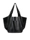 All i need pu tote bag - black / f - shoulder bags