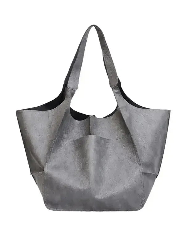 All I Need PU Tote Bag - Fashionfitz