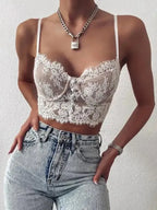 Allure Lace Cami Bralette - Fashionfitz
