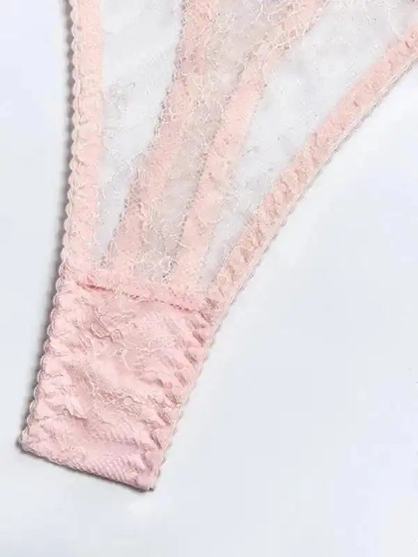 Angel In Disguise 4-Piece Cosplay Lingerie Set - Fashionfitz