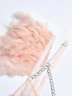 Angel In Disguise 4-Piece Cosplay Lingerie Set - Fashionfitz