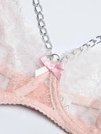 Angel In Disguise 4-Piece Cosplay Lingerie Set - Fashionfitz