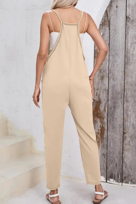 Apricot harem pants jumpsuit - jumpsuits