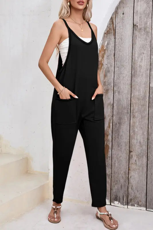 Apricot harem pants jumpsuit - jumpsuits