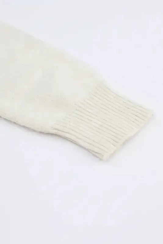 Apricot Lace Trim Cardigan - Fashionfitz