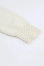 Apricot Lace Trim Cardigan - Fashionfitz