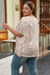 Apricot plus size sequined v neck boxy top - curves &