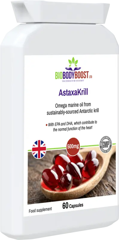 Astaxakrill antarctic krill oil capsules - food supplement