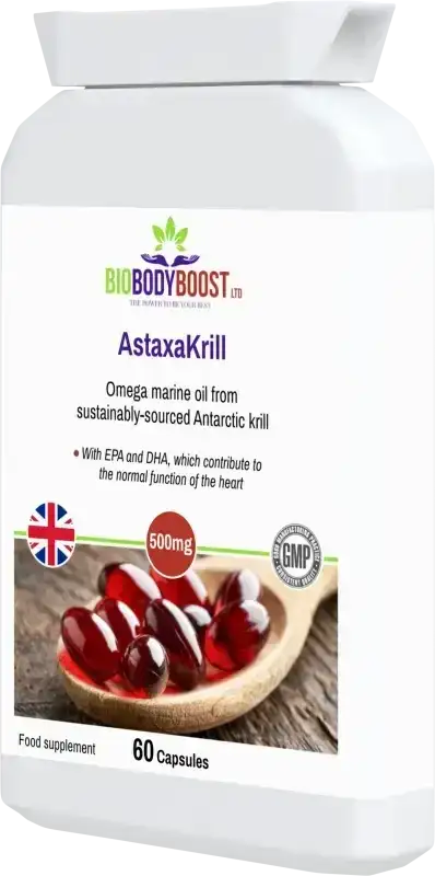 AstaxaKrill - Antarctic Krill Oil Capsules - Fashionfitz