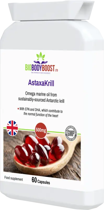 Astaxakrill antarctic krill oil capsules - food supplement