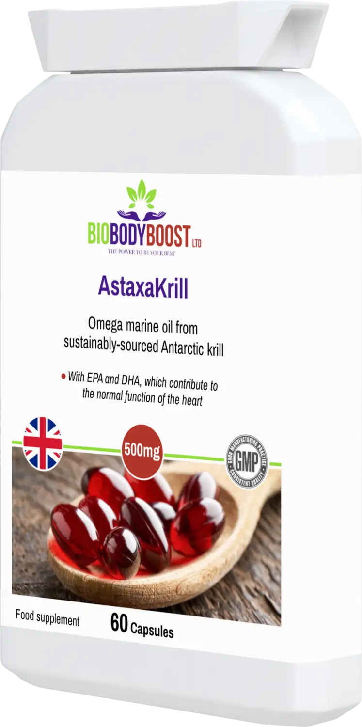 Astaxakrill antarctic krill oil capsules - food supplement