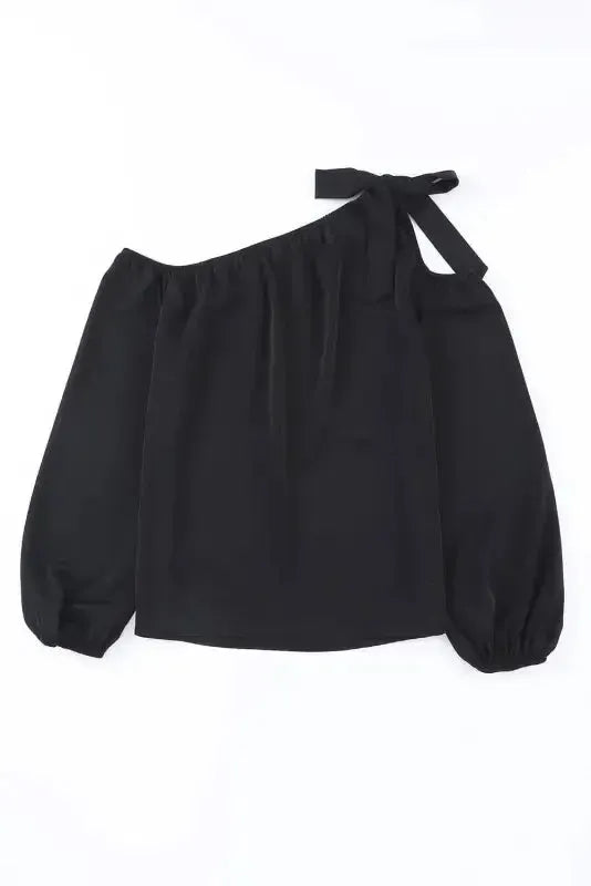 Asymmetric Off Shoulder Blouse - Fashionfitz